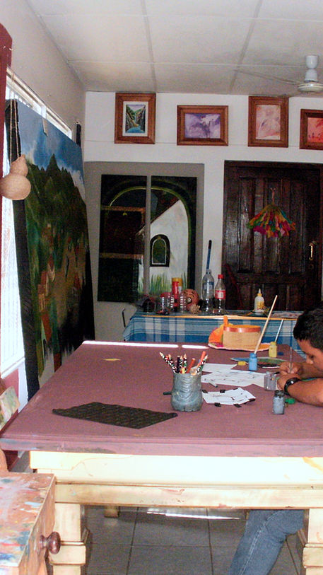 Adolescentes y jóvenes de Estelí, Ocotal y Somoto sueñan con ser caricaturistas