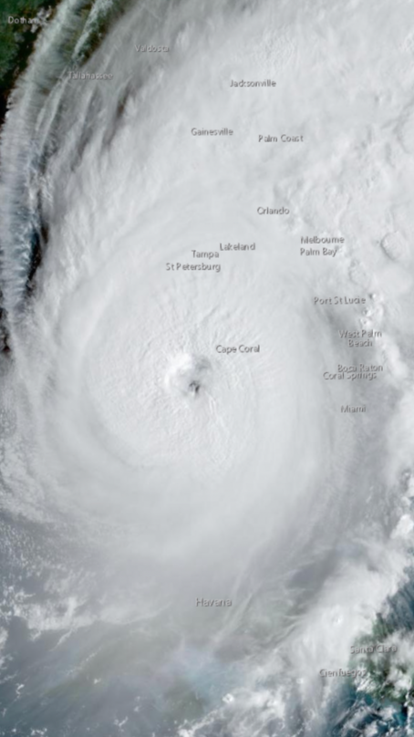 Huracán Ian se fortalece y es casi un peligroso categoría 5 antes de embestir a Florida