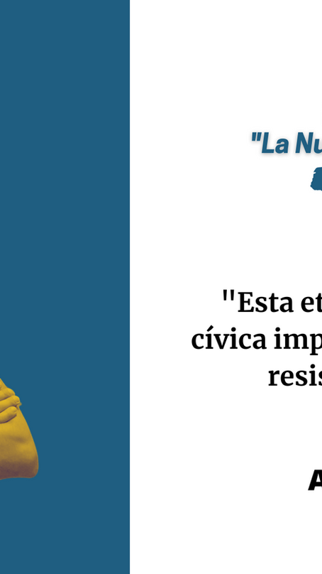 Alex Aguirre: "Esta etapa de lucha cívica implica la clandestinidad, resistir y organizar"