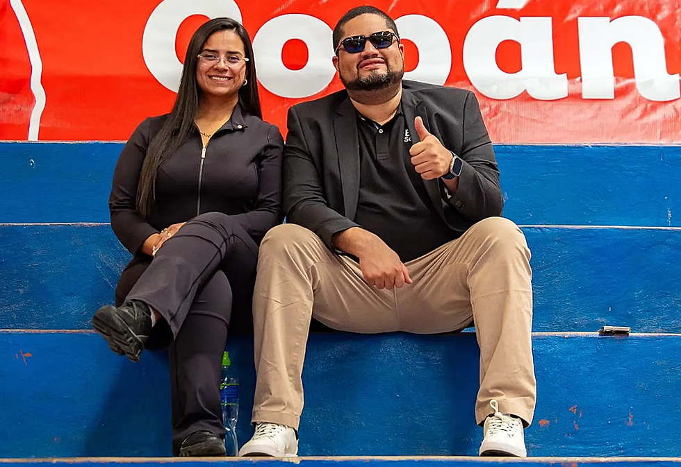 La todavía legisladora del Partido Libertad y Refundación, Isis Carolina Cuéllar, y el exsecretario de la Secretaría de Desarrollo Social, José Carlos Cardona, en una imagen de archivo | Fotografía de COYUNTURA