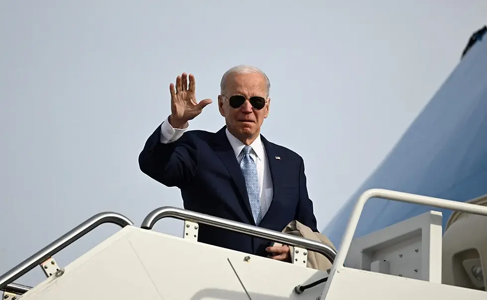 Joe Biden la mañana de este domingo 08 de enero de 2023 | Fotografía de AFP