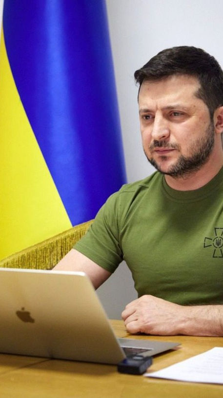 Volodímir Zelenski cataloga de "carnicería" acciones de tropas rusas en Ucrania