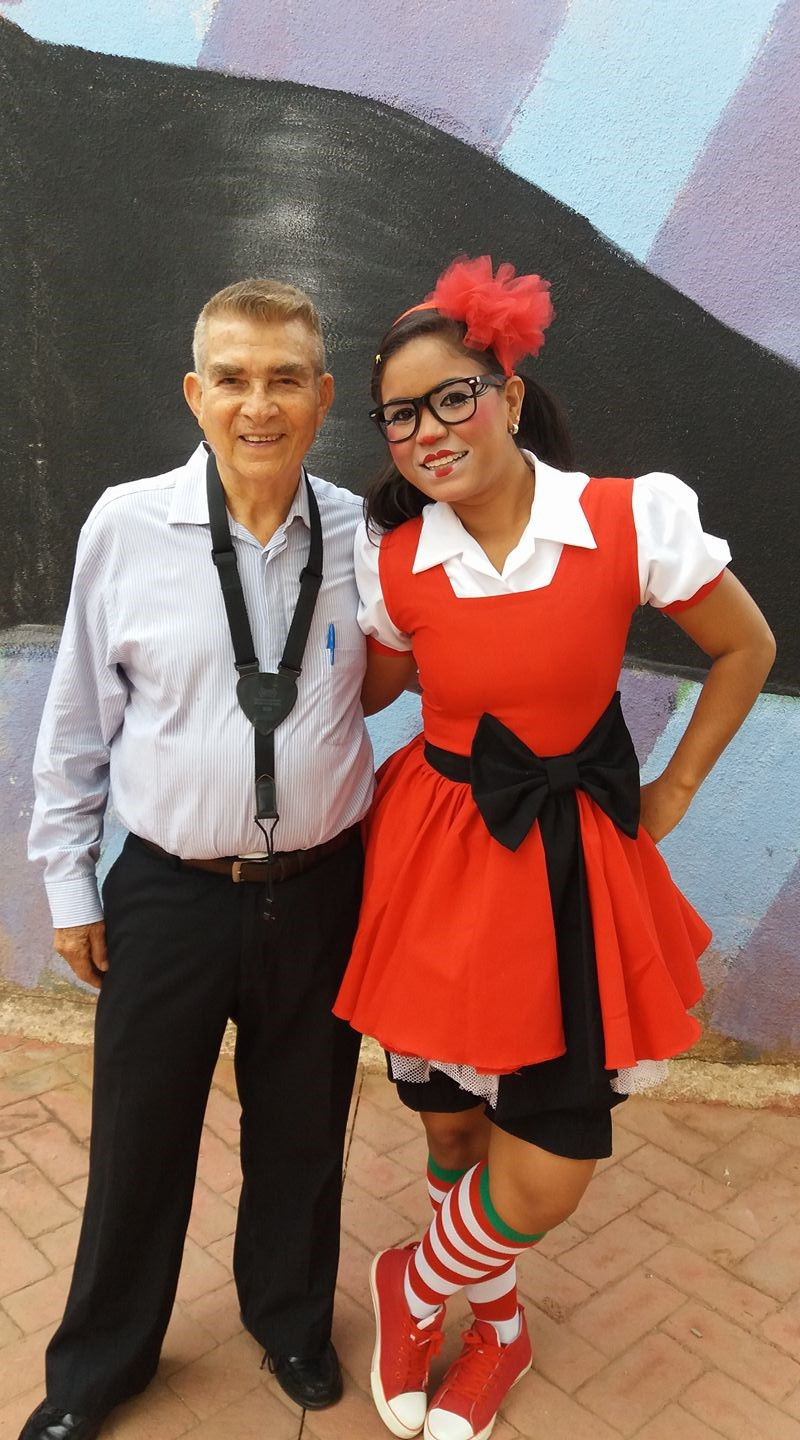 La Payasita Coqueta, Marian, junto a Otto de la Rocha