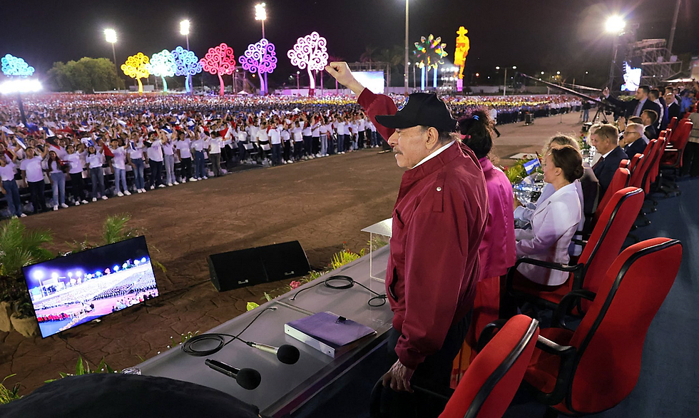 Daniel Ortega Saavedra en Managua, el sábado 19 de julio de 2025 | Fotografía de El 19 Digital por Jairo Cajina
