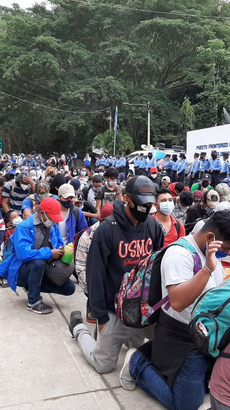 Caravana de migrantes: hondureños desafían a Guatemala con tal de huir de Honduras