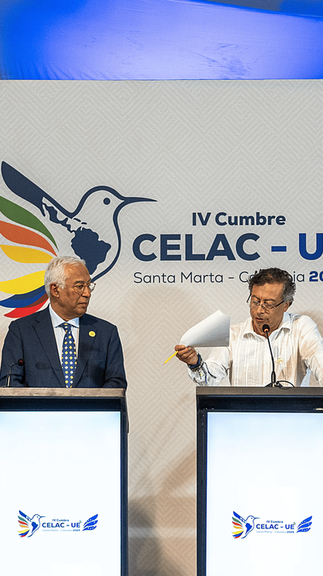 Ausencias, tensiones y diplomacia vacía: la IV Cumbre CELAC-UE se diluye en Santa Marta