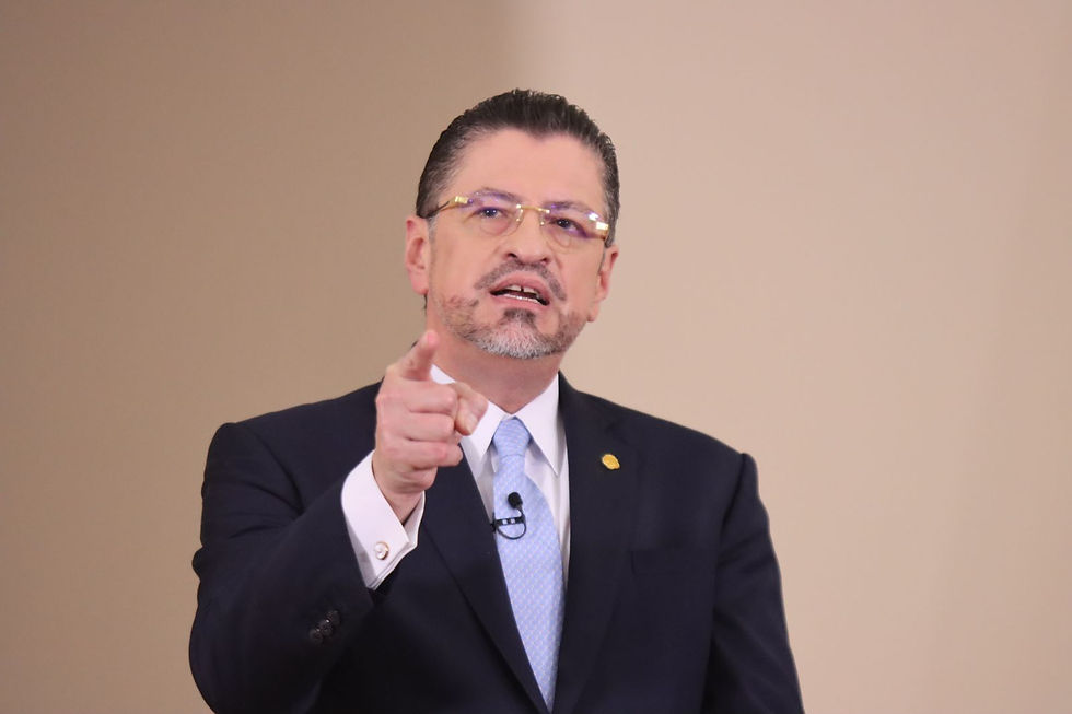 El presidente costarricense Rodrigo Chaves en una imagen de archivo | Fotografía cortesía