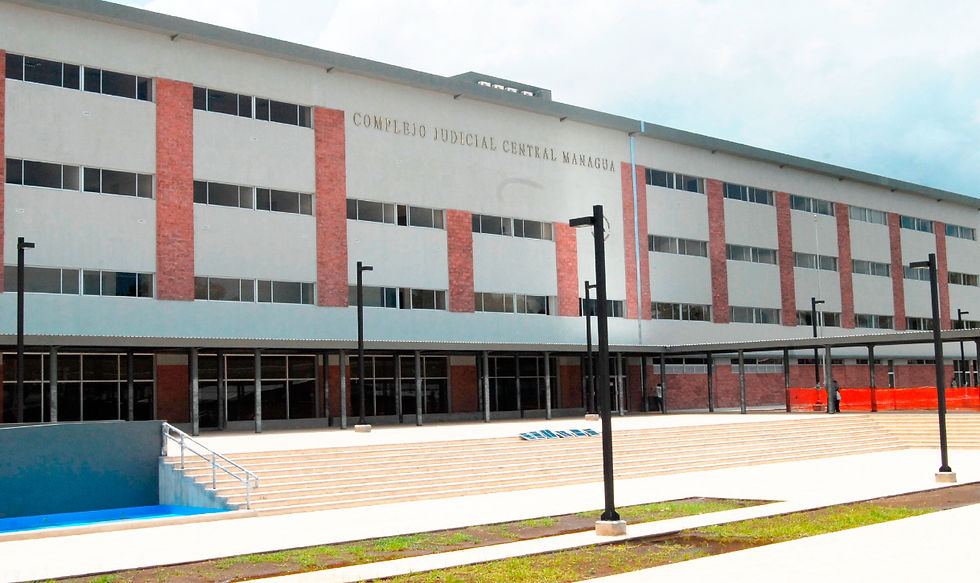 Complejo judicial central de Managua, Nicaragua | Fotografía cortesía