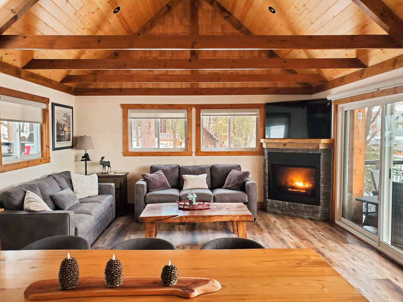 Full interior renovation project - living room