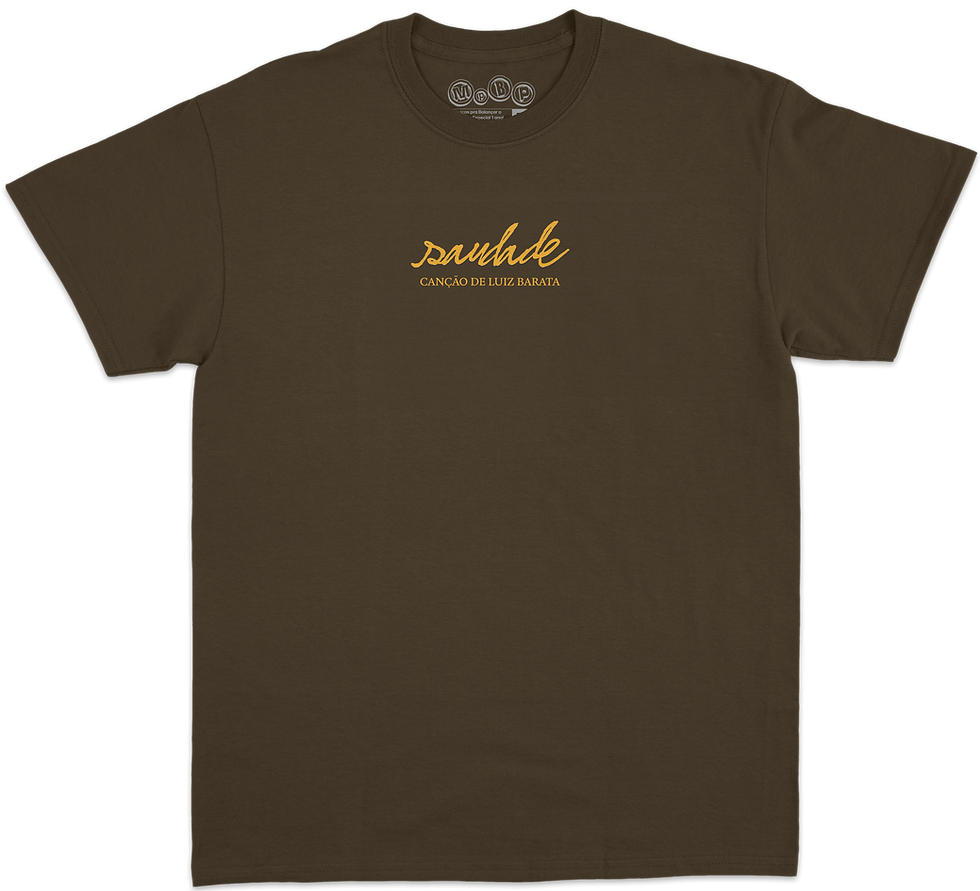 Camiseta saudade