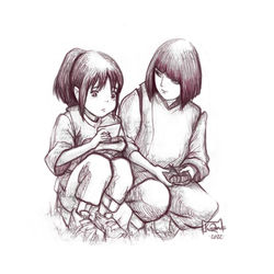 Chihiro y Haku