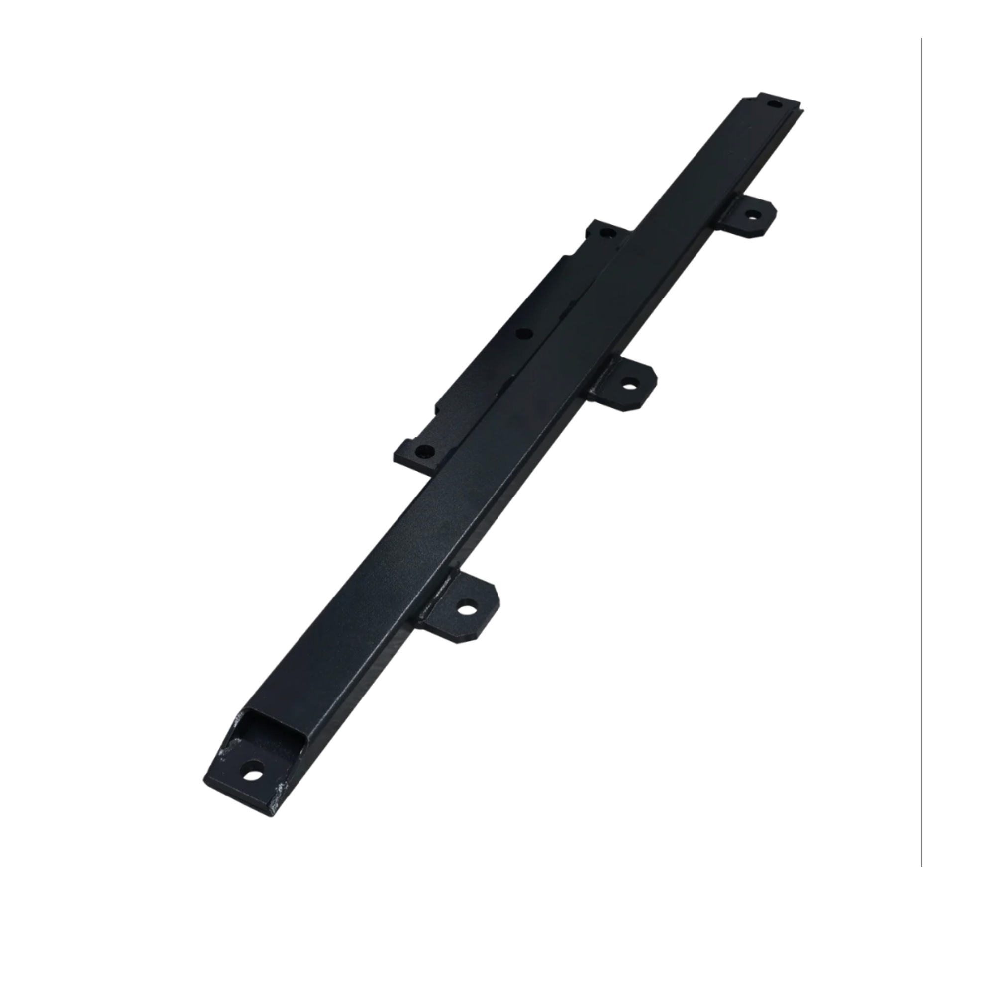 Two-post supporting bar accessory for compatible YOKI two-post hoists.