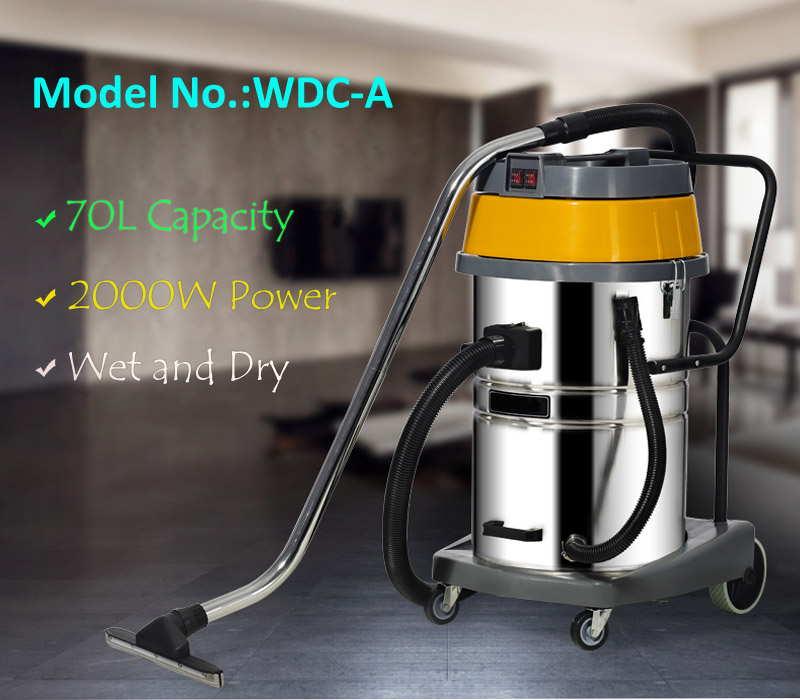 Wet and dry vacuum for workshop cleaning, sanding support and general service bay maintenance.