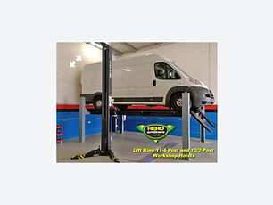 Lift King 11/4-P Workshop & Wheel Alignment Hoist