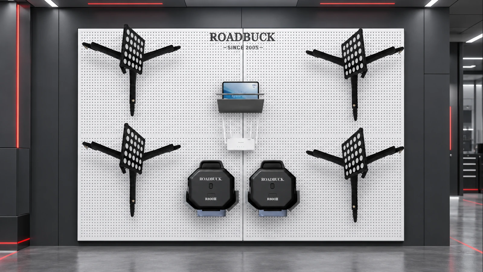 R800 III wireless portable alignment kit with four targets and two compact camera units
