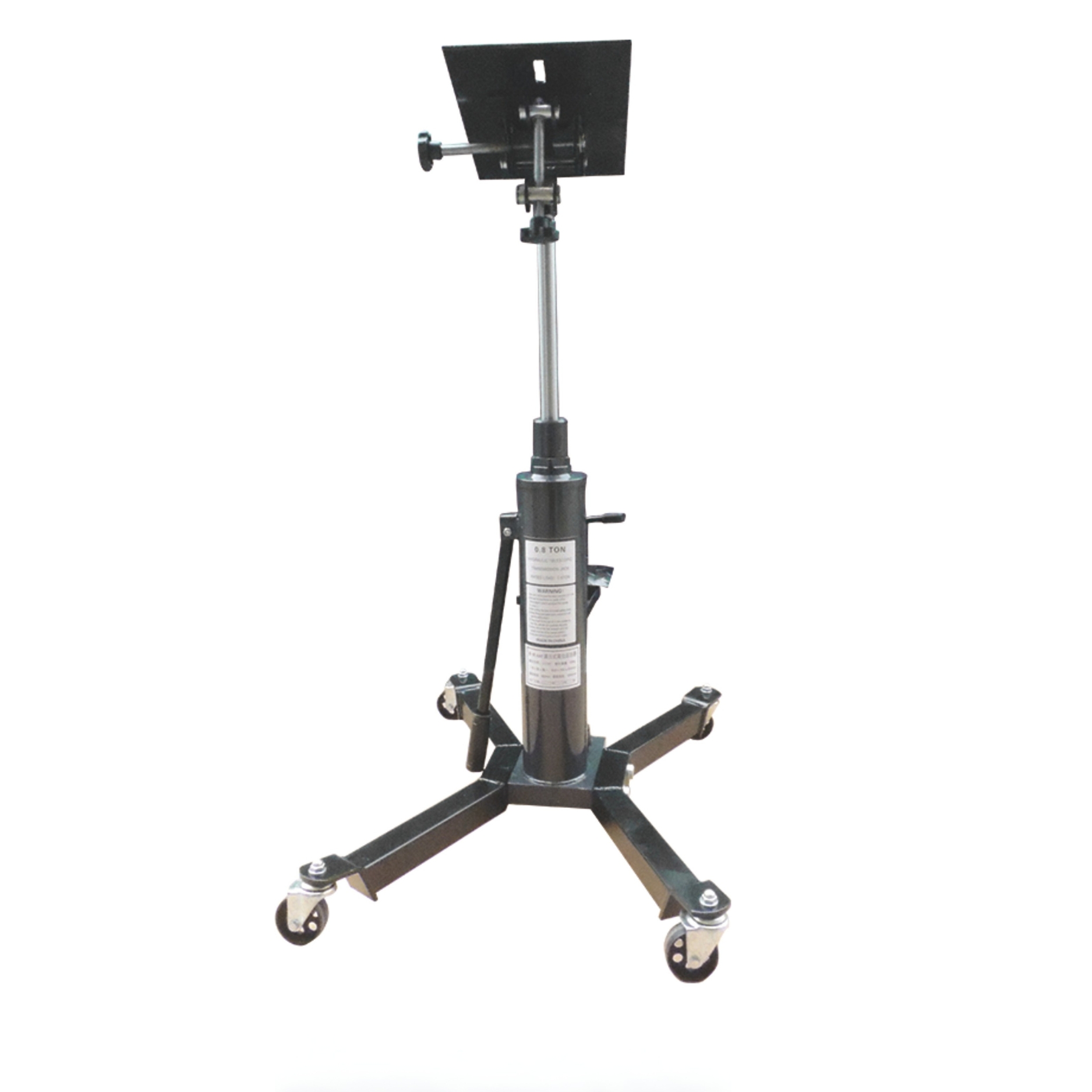 500kg heavy-duty transmission jack for gearbox, driveline and under-vehicle service work.