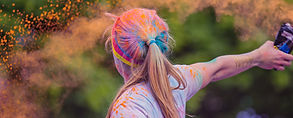 Girl at Color Run