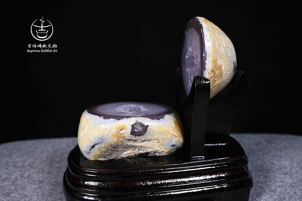 縮圖：招財瑪瑙水晶聚寶盆開運聚財納財靈修破煞防小人聚氣消磁