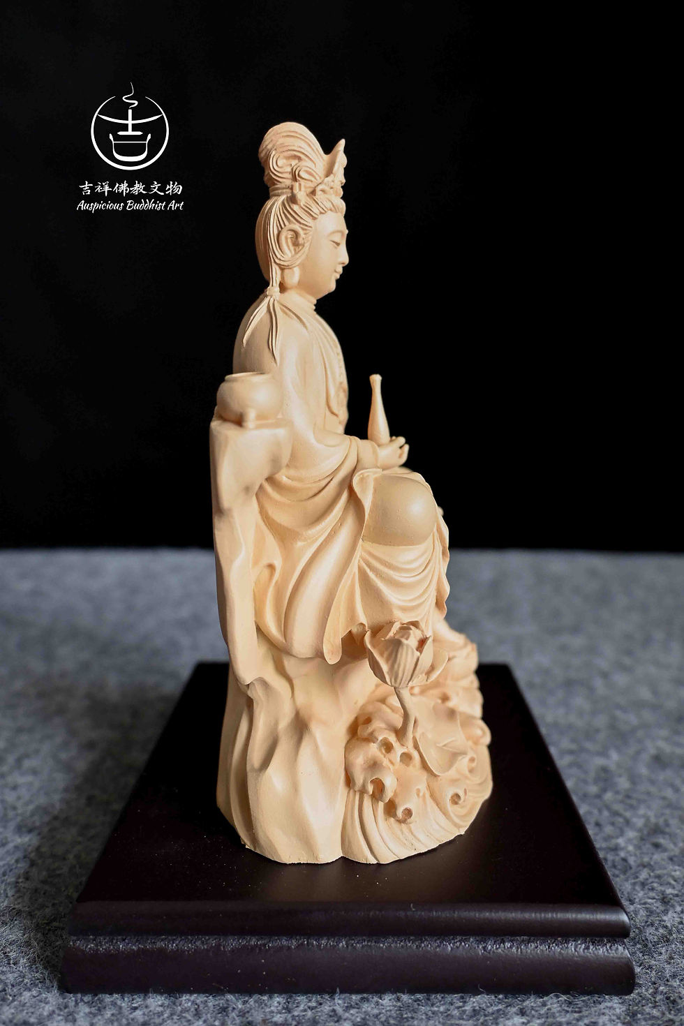 縮圖：Hand made Bodhisattva Guanyin Avalokitesvara statue