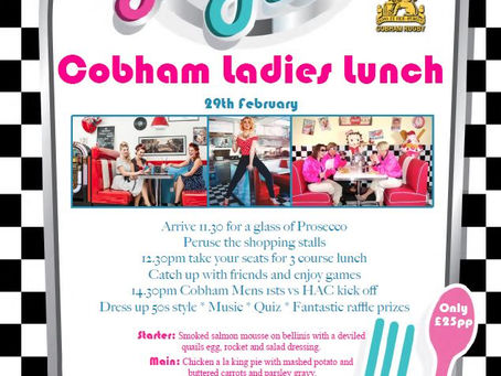 Ladies Lunch - 29 February