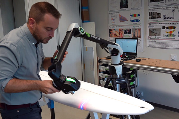 Figure 1. Real-world data capture with the Absolute Arm and Absolute Scanner AS1.
