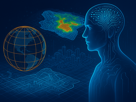 הבינה המלאכותית, התאומים הדיגיטליים ותקופת הגיאו-מרחב החדשה לקראת אינטגרציה חלקה של טכנולוגיות מיפוי מתקדמות