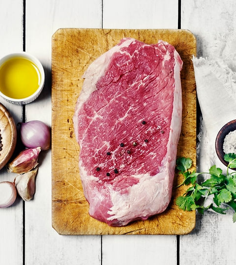 Raw Beef Steak
