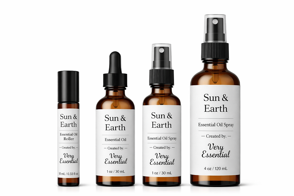 Thumbnail: Sun & Earth Citrus & Wood Essential Oil Blend – Bright Grounding Aromatherapy |