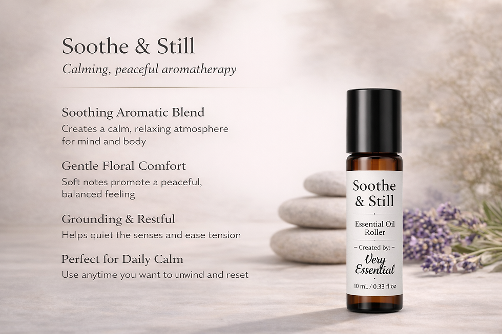 Thumbnail: Soothe & Still Calming Essential Oil Blend – Relaxing Aromatherapy for Stress Re