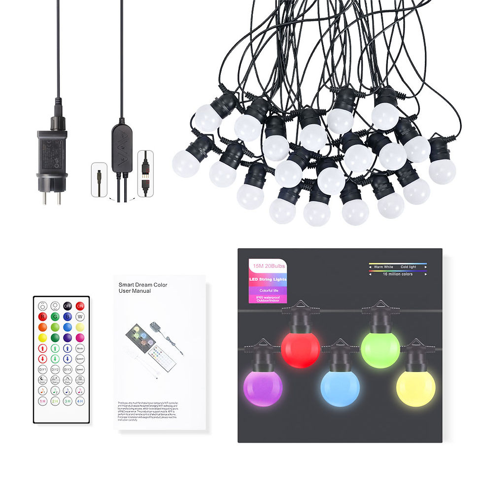 Thumbnail: Smart LED Outdoor String Lights