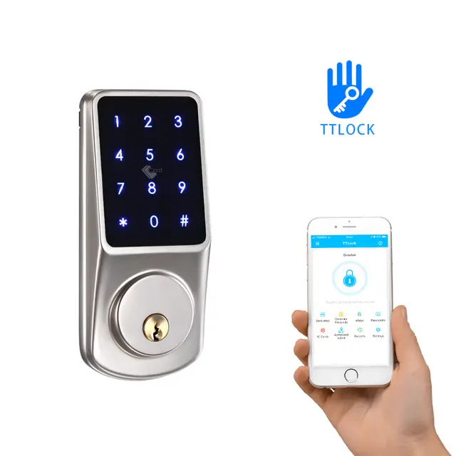 Thumbnail: Smart WiFi Deadbolt Door Lock