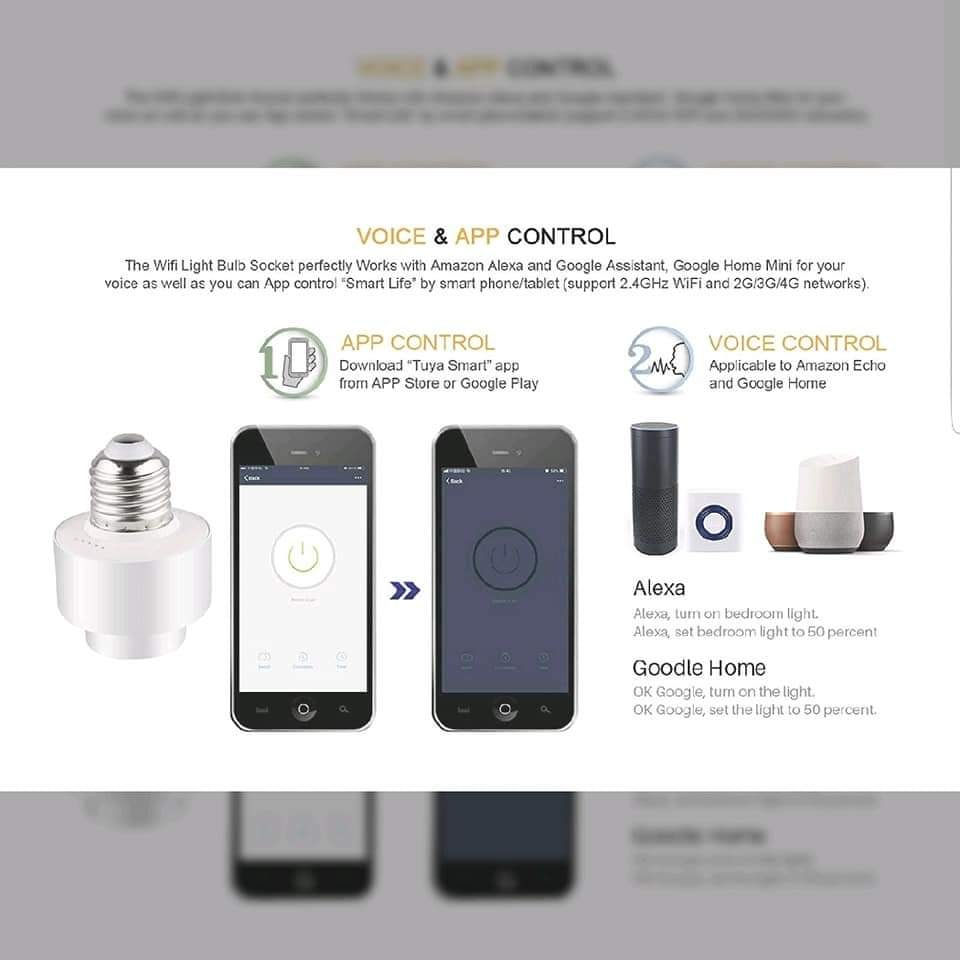 Thumbnail: Smart Bulb Socket use on app