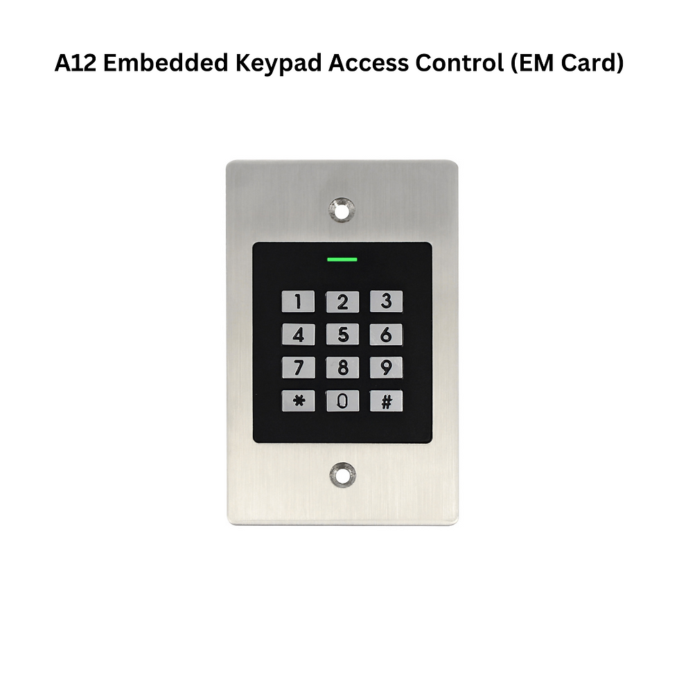 A12 Embedded Keypad Access (EM Card)