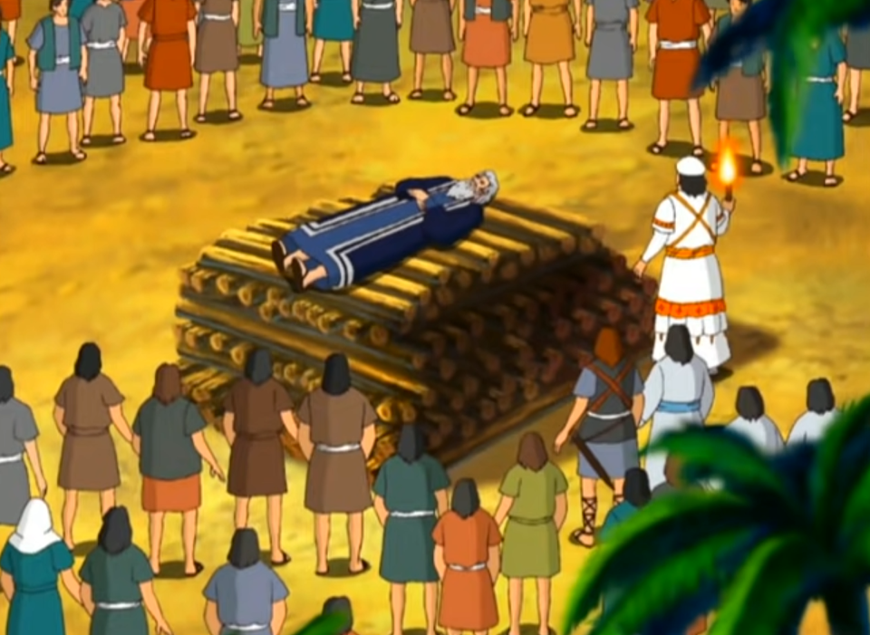 CLASE 97. MUERTE Y SEPULTURA DE MOISÉS CLASE 97. MUERTE Y SEPULTURA DE MOISÉS