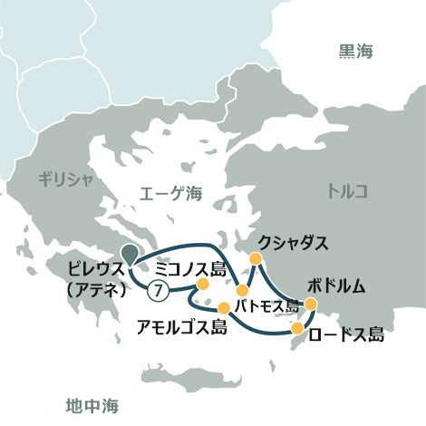 Emerald Sakara｜2023年9月16日出港 ギリシャ諸島とトルコ海岸 7泊
