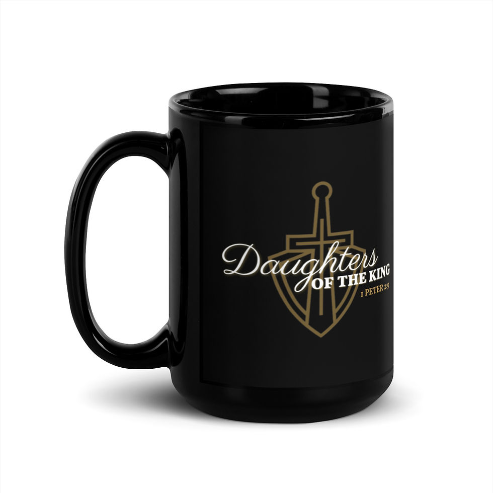 Thumbnail: DOTK Black Glossy Mug