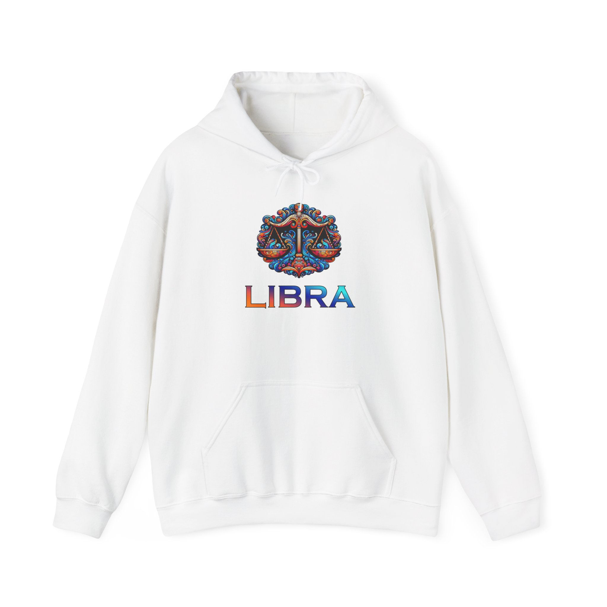 Libra Swirl Unisex Hoodie | Astrology Style