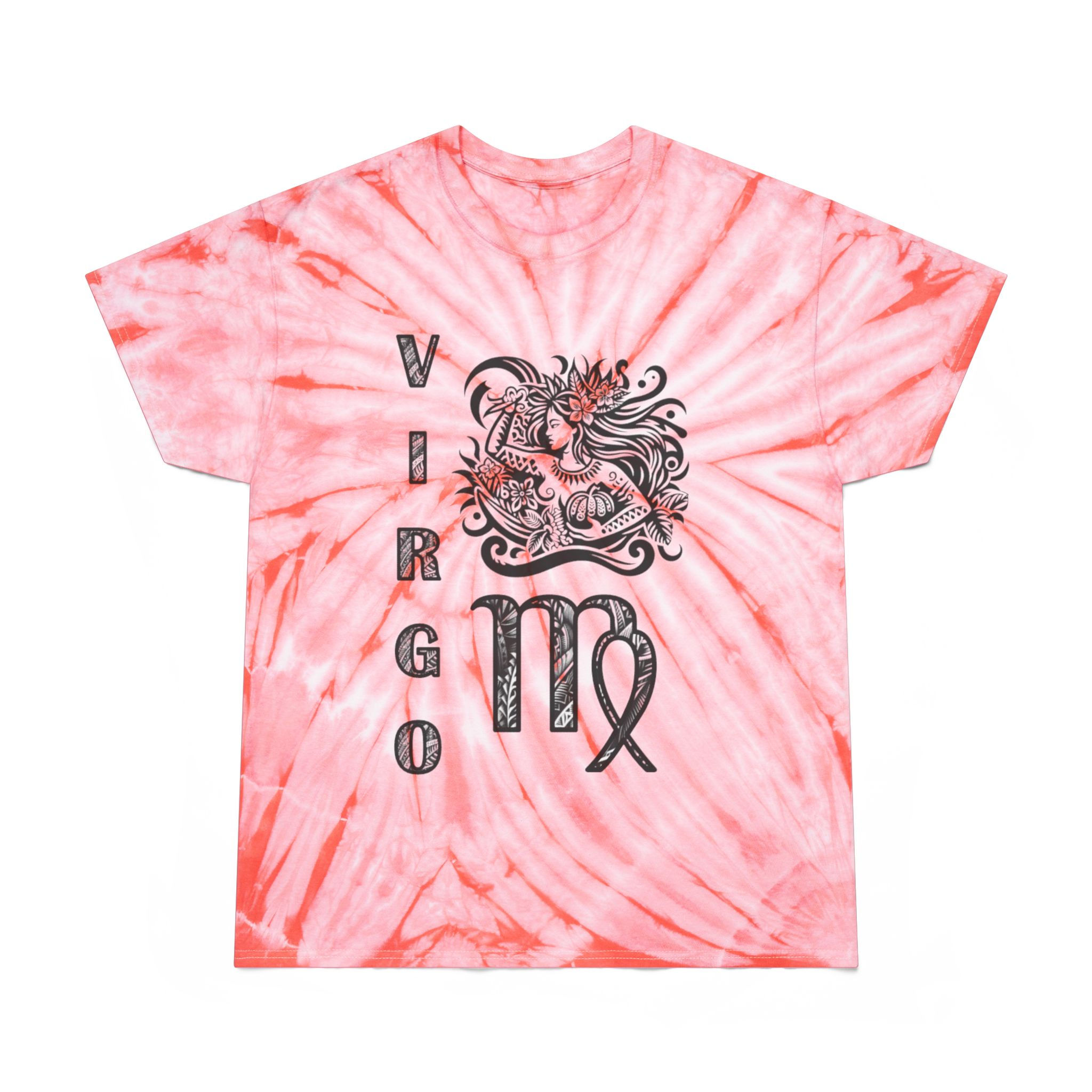 Virgo Tattoo Tie-Dye Tee | Astrology Style