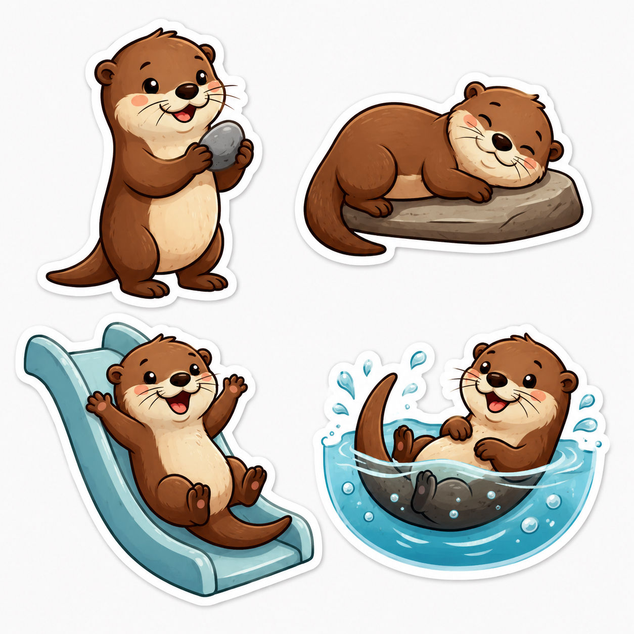 Otter Sticker Pack