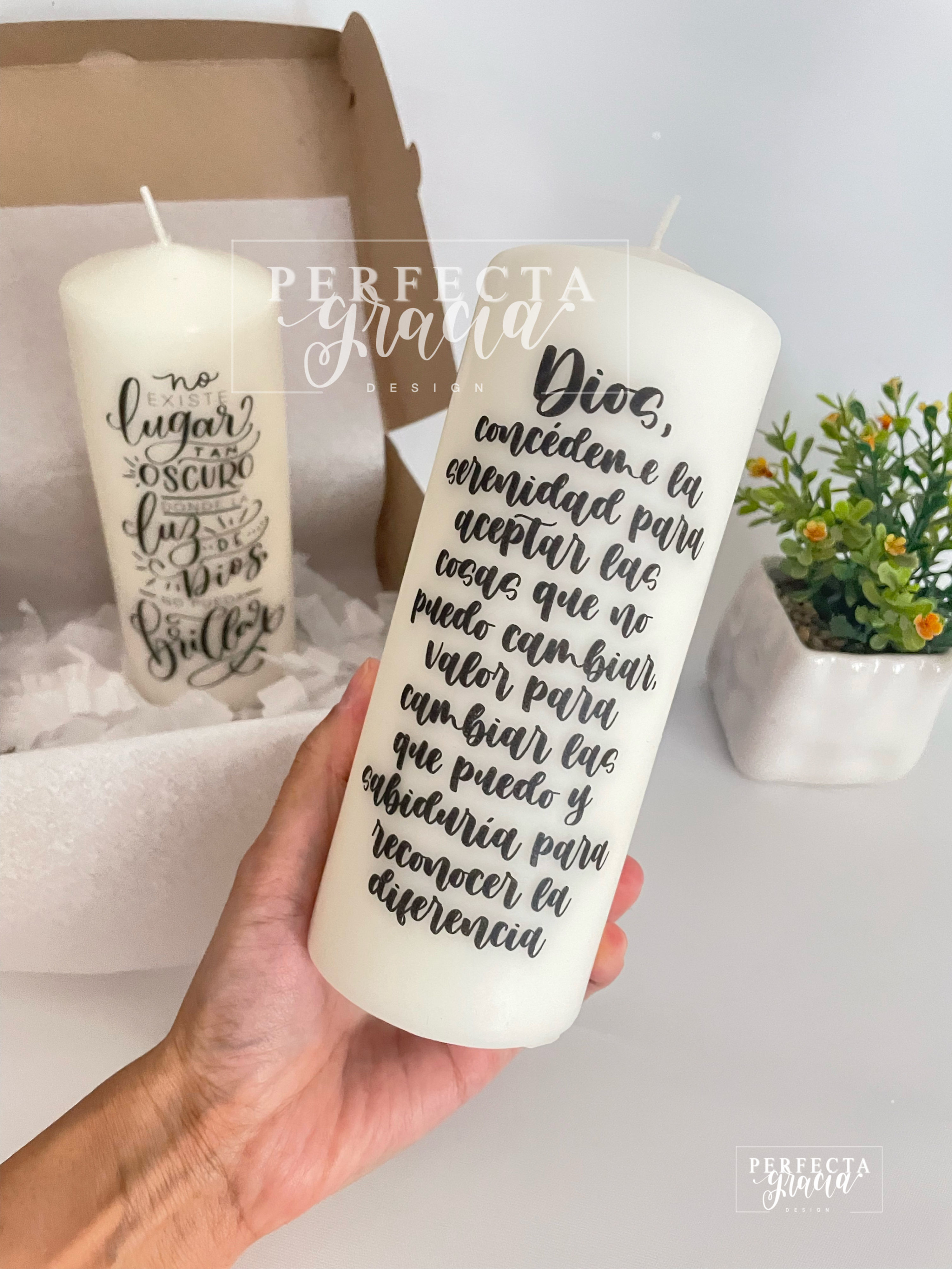 VELA PERSONALIZADA GRANDE #2
