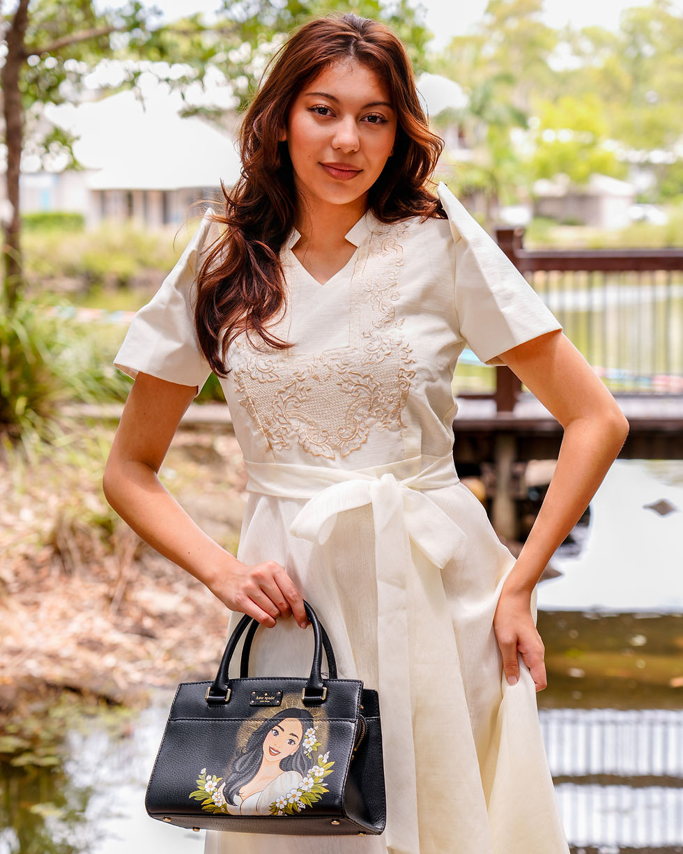 Thumbnail: Banayad Filipiniana Long Dress