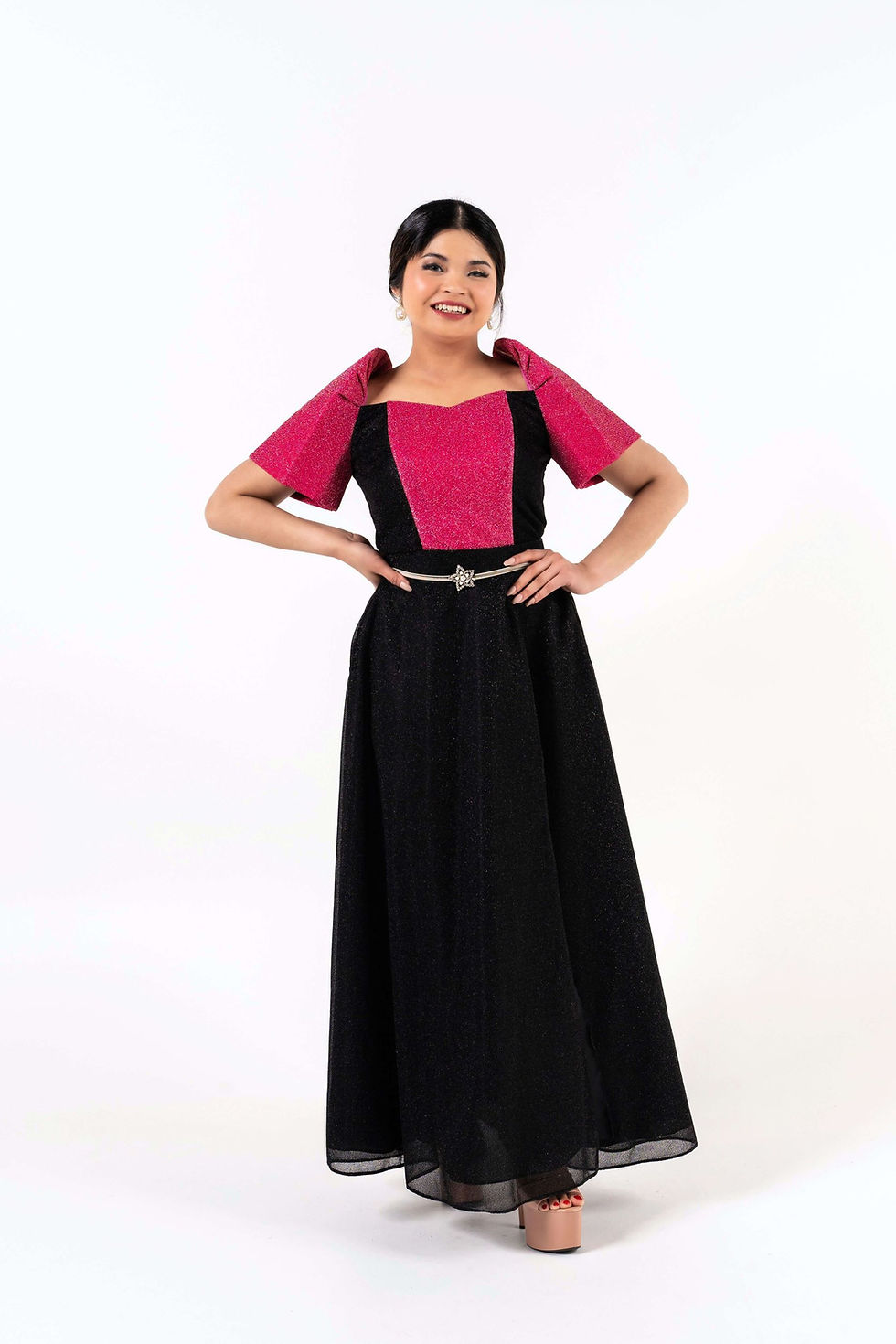 Thumbnail: Filipiniana top & skirt mayumi 3