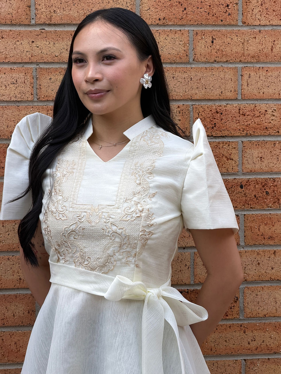 Thumbnail: Banayad Filipiniana Dress