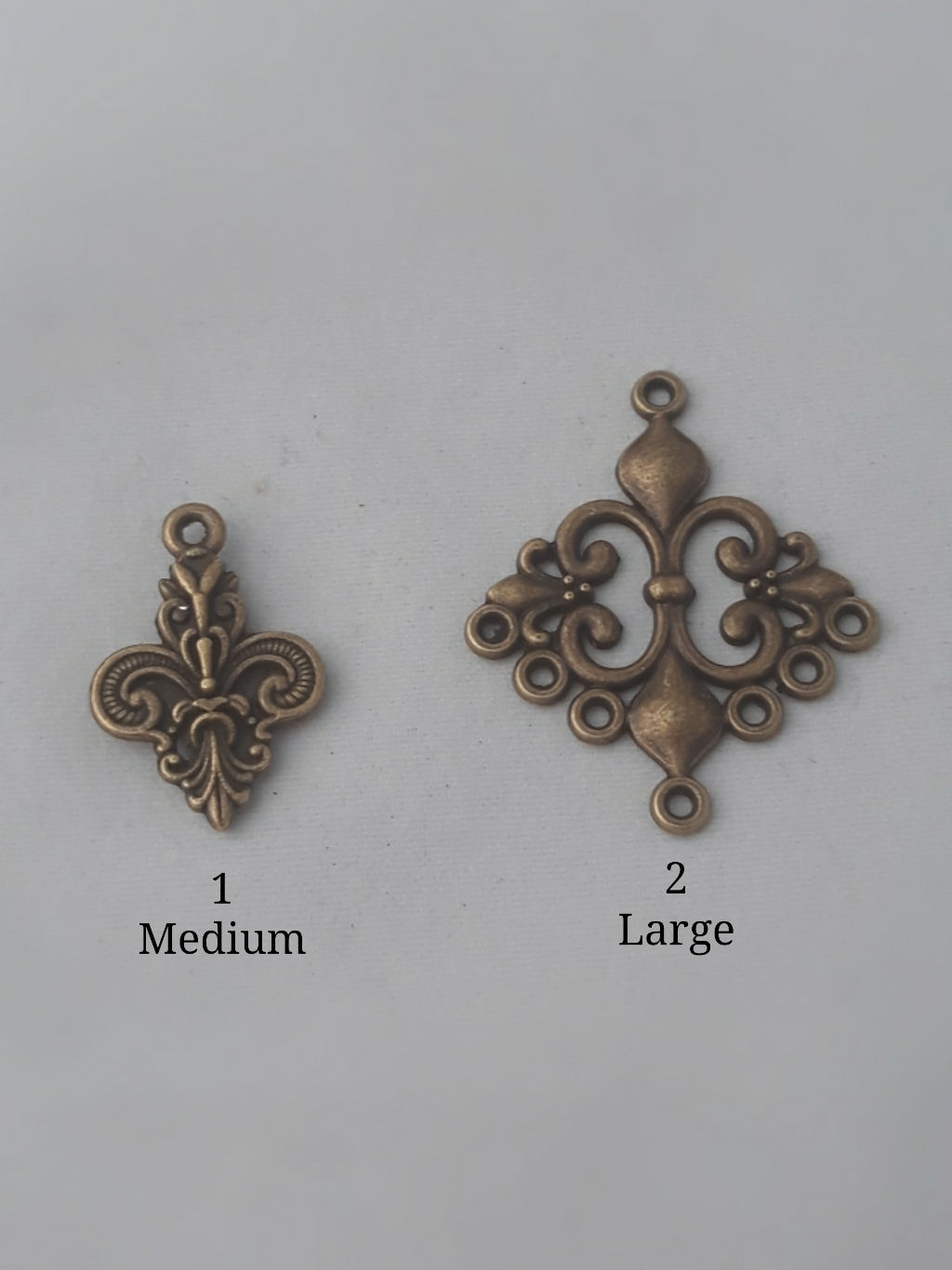 Antique Gold Charms