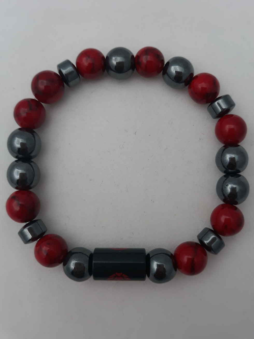 Thumbnail: Men Custom Made Sport NBA Atlanta Hawks Team Beaded Bracelet Set
