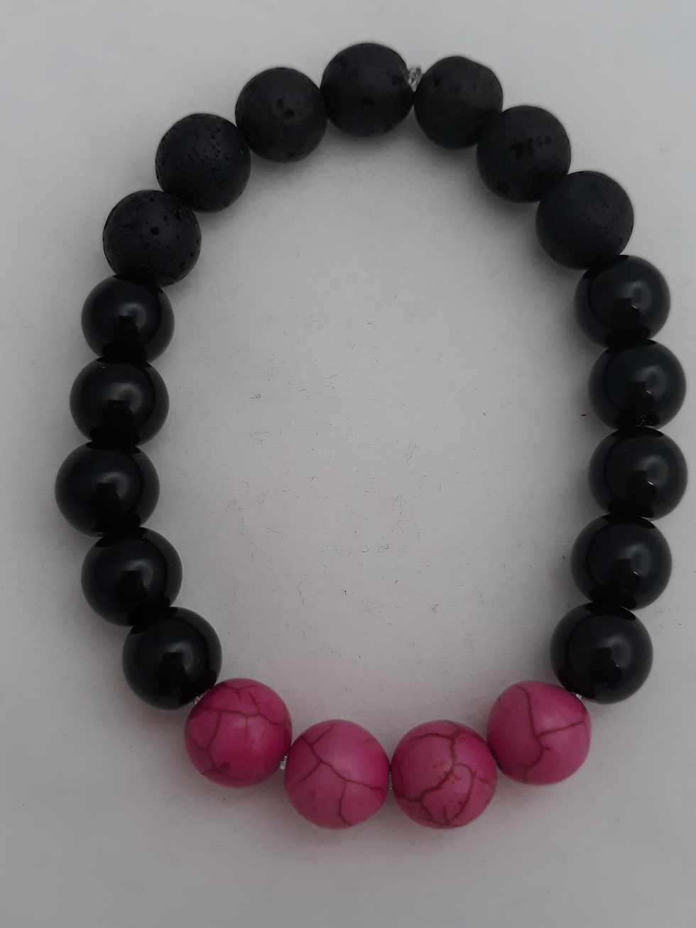 Thumbnail: Men Single Breast Cancer Bracelet