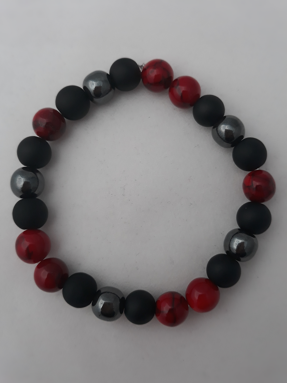 Thumbnail: Men Custom Made Sport NFL Atlanta Falcons Team Beaded Bracelet Set