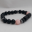Thumbnail: Men Single Breast Cancer Bracelet