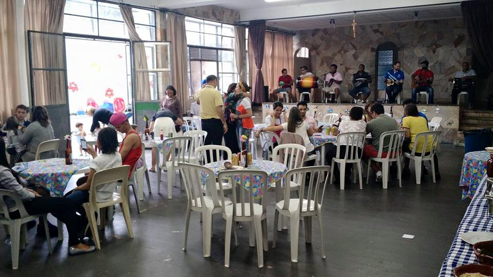 Inicio da festa