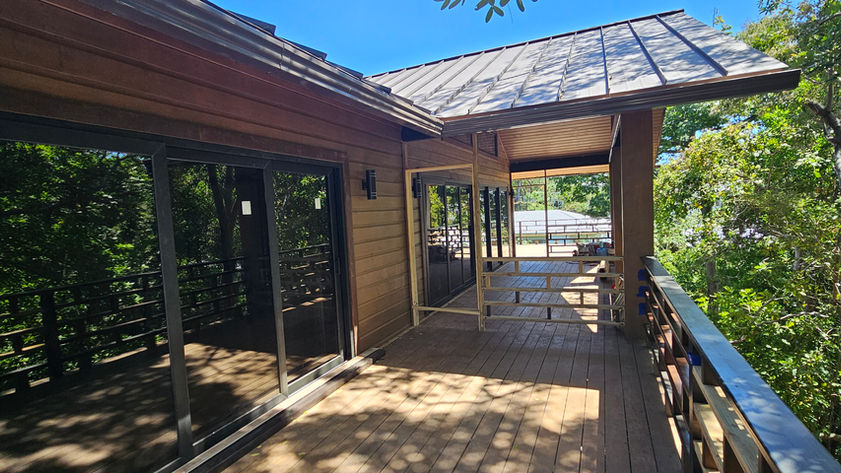 Villa primary bedroom deck